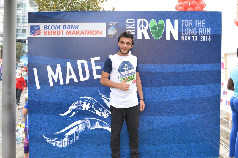 BLOM BANK Photobooth at the BLOM BANK Beirut Marathon
